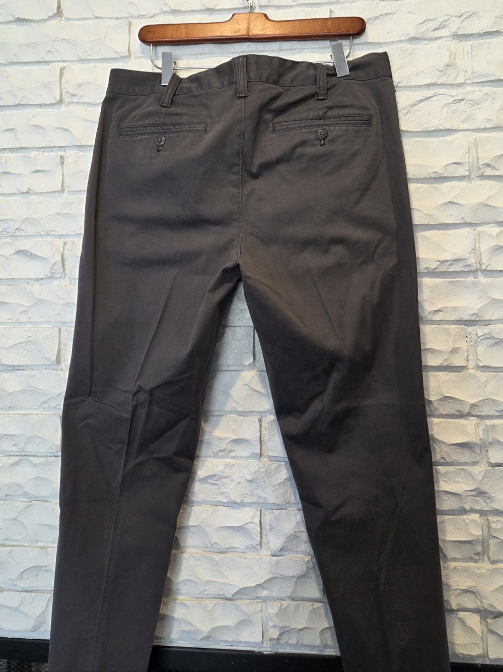 Express Men's Dark Gray Dress Pants